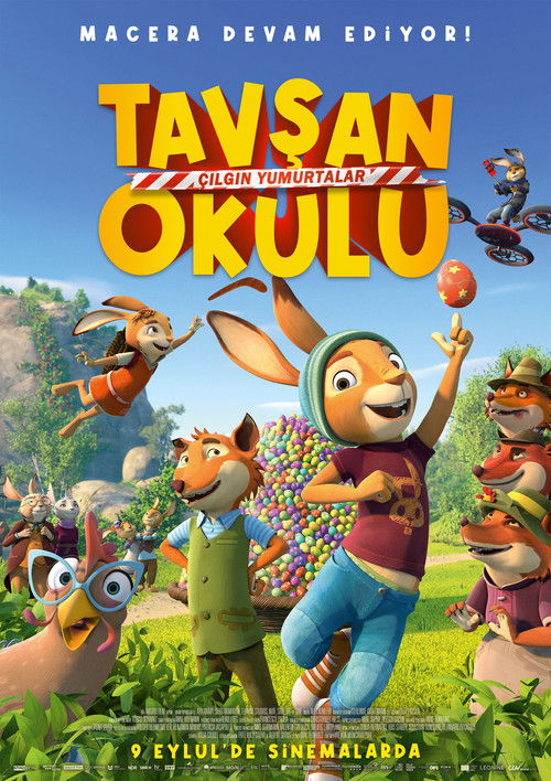 Tavşan Okulu: Çılgın Yumurtalar izle (2022)